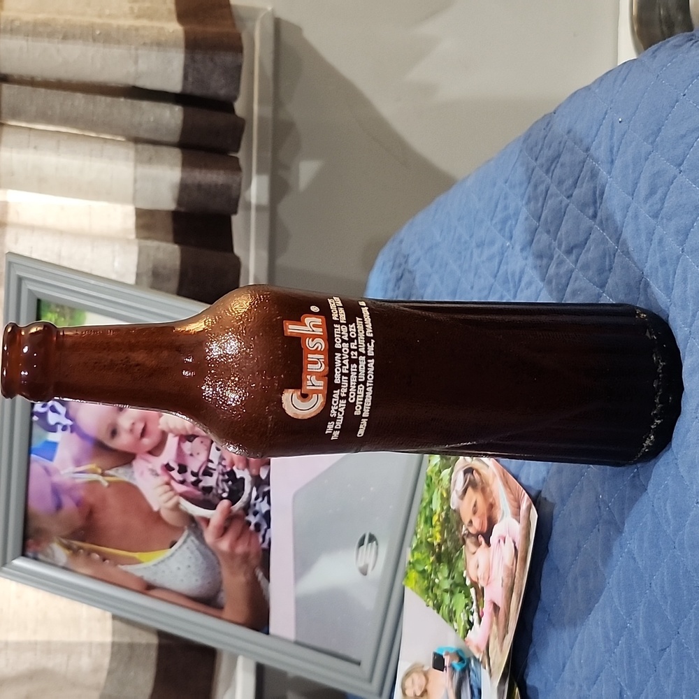 Vintage orange crush bottle